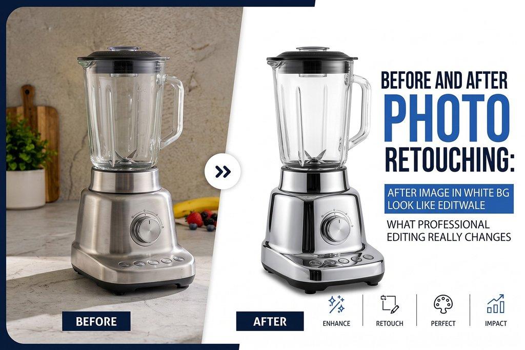 Before and After Photo Retouching: What Professional Editing Really Changes  - Cover Image